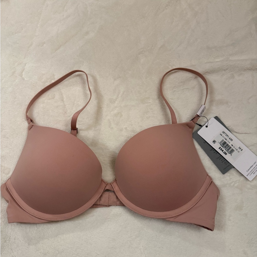 Calvin Klein Underwear Pink Push Up Bra